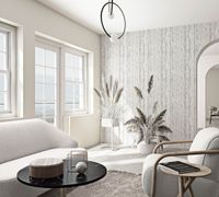 Обои Marburg Travertino Винил на флизелине (1,06*10,05) Белый/Серый, Под камень арт-33052 — фото 8, Обои