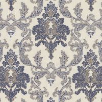 Обои Emiliana Parati Tesori dOriente Винил на флизелине (1,06*10,05) Бежевый/Синий, Дамаск арт-97232 — фото 1, Обои