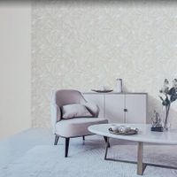 Обои Andrea Rossi Gavi Винил на флизелине (1,06*10) Бежевый, Листья арт-54378-6 — фото 2, Обои