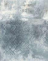Панно Marburg Memoria Винил на флизелине (2,12*2,7) Серый/Бирюзовый, Геометрия/Штукатурка арт-34311 — фото 1, Обои для стен