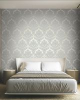 Обои Emiliana Parati Tekko New Винил на флизелине (1,06*10,05) Золото/Бежевый, Дамаск арт-20007T — фото 3, Обои