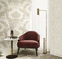 Обои Emiliana Parati Luce Винил на флизелине (1,06*10,05) Бежевый/Золото, Штукатурка арт-72894 — фото 2, Обои