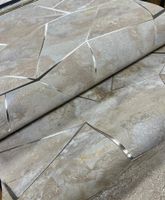 Обои Bernardo Bartalucci Brigida Флизелин (1,06*10,05) Бежевый, Геометрия/Штукатурка арт-84264-3 — фото 4, Обои