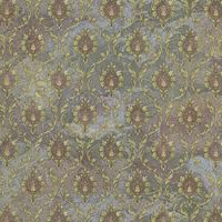 Обои Decori-Decori Carrara 2 Винил на флизелине (1,06*10,05) Зеленый/Золотой, Дамаск арт-83646 — фото 1, Обои для стен