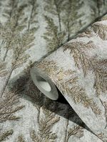 Товар: Обои Marburg Natural Opulence Винил на флизелине (0,7*10,05) Серый/Золото, Листья арт-33212 - фото 4 Обои Marburg Natural Opulence Винил на флизелине (0,7*10,05) Серый/Золото, Листья арт-33212 — фото 4, Обои