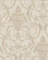 Обои Emiliana Parati Damasco Reale Винил на флизелине (1,06*10,05) Бежевый/Серый/Серебряный, Дамаск арт-73405 — фото 1, Обои для стен