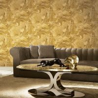 Обои Decori-Decori Carrara Винил на флизелине (1,06*10,05) Фиолетовый, Мрамор арт-82674 — фото 3, Обои для стен