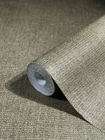 Обои Marburg Natural Opulence Винил на флизелине (0,7*10,05) Коричневый/Золото, Рогожка арт-33217 — фото 2, Обои