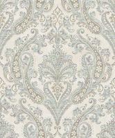 Обои Yasham Echo Винил на флизелине (1,06*10,05) Бежевый/Голубой/Золото, Дамаск арт-S-21554-4 — фото 1, Обои