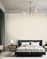 Обои Emiliana Parati Damasco Reale Винил на флизелине (1,06*10,05) Бежевый/Серый/Серебряный, Дамаск арт-73429 — фото 2, Обои