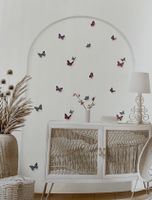 Обои Andrea Rossi Spectrum max Винил на флизелине (1,06*10) Желтый/Оранжевый, Бабочки арт-54363-4 — фото 3, Обои для стен