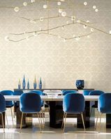 Обои Emiliana Parati Luce Винил на флизелине (1,06*10,05) Золото, Дамаск арт-72849 — фото 2, Обои