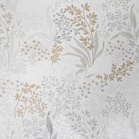 Обои Alessandro Allori Rebecca Винил на флизелине (1,06*10,05) Белый/Бежевый/Серый, Цветы арт-15008-1 — фото 1, Обои для стен