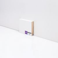 Плинтуса Deartio Эконом Белый МДФ 2050х80х16 мм арт-W06-80 — фото 4, Напольные плинтусы