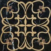 Модульный паркет Da Vinci с камнем 26-006-00446 — фото 2, Модульный паркет