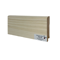 Плинтус напольный Deartio Вяз Перламутровый B302-5 — фото 1, Напольные плинтусы