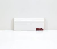 Плинтуса Deartio Премиум Белый МДФ 2050х80х16 мм арт-U 104-80 — фото 4, Напольные плинтусы