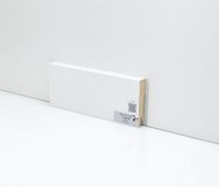 Товар: Плинтуса Deartio Премиум Белый МДФ 2050х80х16 мм арт-U 106-80 - фото 2 Плинтуса Deartio Премиум Белый МДФ 2050х80х16 мм арт-U 106-80 — фото 2, Напольные плинтусы