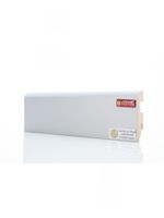 Плинтус напольный Teckwood Алюминий — фото 1, Напольные плинтусы