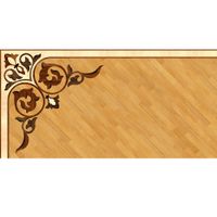 Художественный паркет Da Vinci паркетный бордюр 26-110 — фото 1, Художественный паркет