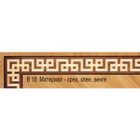 Художественный паркет Da Vinci паркетный бордюр 26-174 — фото 1, Художественный паркет