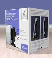 Плинтус напольный Solid Крепление для плинтуса UHD (30 шт.) — фото 1, Напольные плинтусы