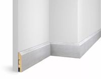 Плинтус напольный Cosca Decor Дуб Серый — фото 2, Напольные плинтусы