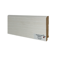 Товар: Плинтус напольный Deartio Ясень Белый B302-1 - фото 1 Плинтус напольный Deartio Ясень Белый B302-1 — фото 1, Напольные плинтусы