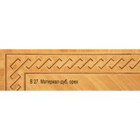 Художественный паркет Da Vinci паркетный бордюр 26-169 — фото 1, Художественный паркет