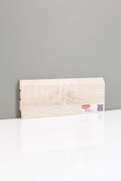 Плинтус напольный Cosca Decor Дуб Кремовый — фото 2, Напольные плинтусы