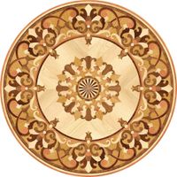 Художественный паркет Da Vinci Розетка 26-010 шлифованная под лакировку на объекте — фото 1, Художественный паркет