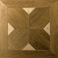 Модульный паркет Da Vinci Уолден копченый дуб с мрамором — фото 1, Модульный паркет