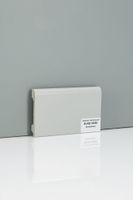 Плинтус напольный Solid UHD 05/80 Алюминий — фото 3, Напольные плинтусы