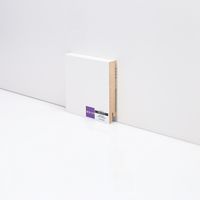 Плинтуса Deartio Эконом Белый МДФ 2050х100х16 мм арт-W06-100 — фото 7, Напольные плинтусы