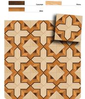 Художественный паркет Da Vinci Щитовой 26-520 — фото 2, Художественный паркет