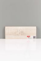 Плинтус напольный Cosca Decor Дуб Кремовый — фото 5, Напольные плинтусы