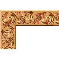 Художественный паркет Da Vinci паркетный бордюр 26-209 — фото 1, Художественный паркет