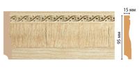 Плинтус Decomaster 2400x95x15 мм арт-153-5 — фото 1, Плинтуса напольные