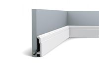 Плинтус Orac Decor 2000x108x25 мм арт-SX155 — фото 2, Плинтуса напольные