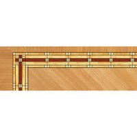 Художественный паркет Da Vinci паркетный бордюр 26-202 — фото 1, Художественный паркет