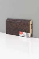 Плинтус напольный Cosca Decor Дуб Темный — фото 4, Напольные плинтусы