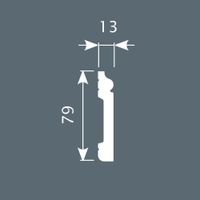 Плинтус напольный Cosca Decor PX002 — фото 2, Напольные плинтусы