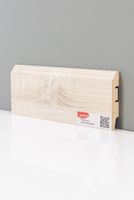 Плинтус напольный Cosca Decor Дуб Кремовый — фото 3, Напольные плинтусы