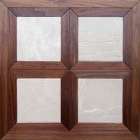 Модульный паркет Da Vinci с камнем 26-006-00349 — фото 1, Модульный паркет