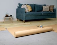 Подложка Solid Подложка рулонная SPC Solid IXPE PRO Оранжевая 1 мм — фото 1, Подложка