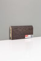 Плинтус напольный Cosca Decor Дуб Темный — фото 1, Напольные плинтусы