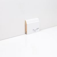 Плинтус напольный Ликорн K-26 Белый — фото 3, Напольные плинтусы