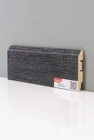 Плинтус напольный Cosca Decor Дуб Графит — фото 1, Напольные плинтусы