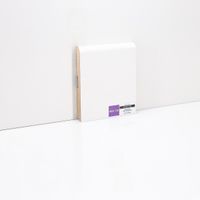 Плинтуса Deartio Эконом Белый МДФ 2050х120х16 мм арт-W02-120 — фото 2, Напольные плинтусы