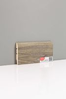 Плинтус напольный Cosca Decor Дуб Серебристый — фото 3, Напольные плинтусы